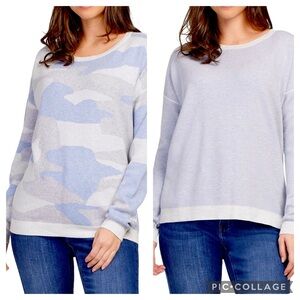 NWT Tribal Soft Cotton REVERSIBLE Sweater